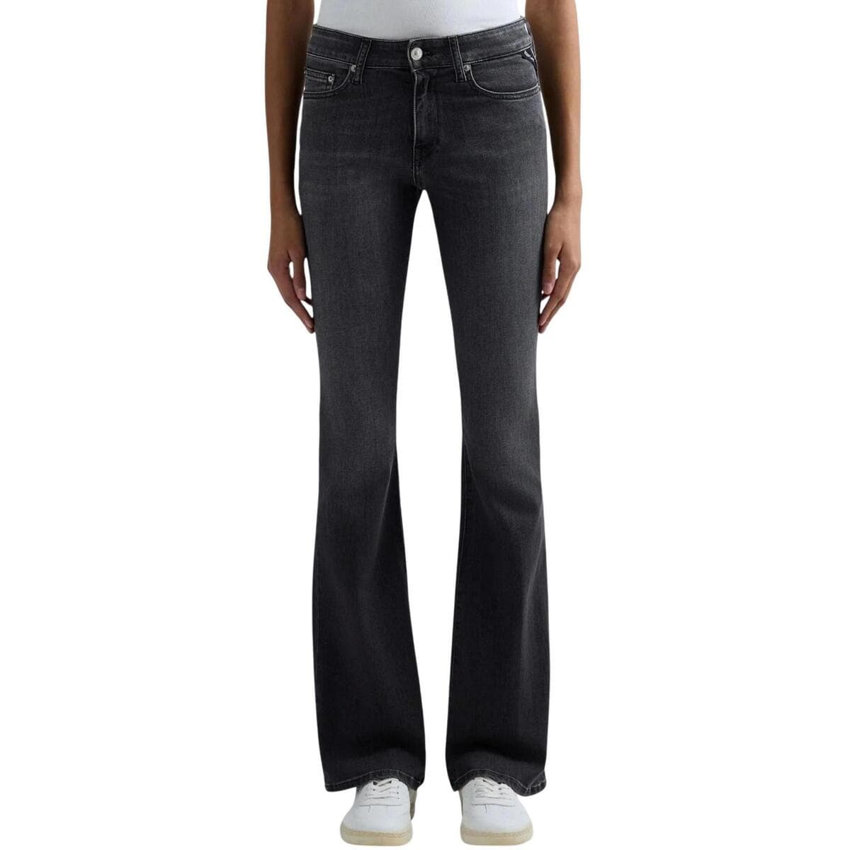 Women's Pants Replay Black