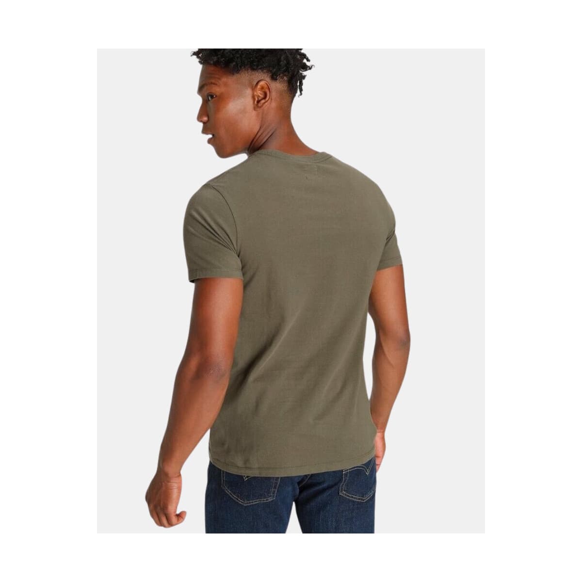 Men's T-Shirts Levis Green