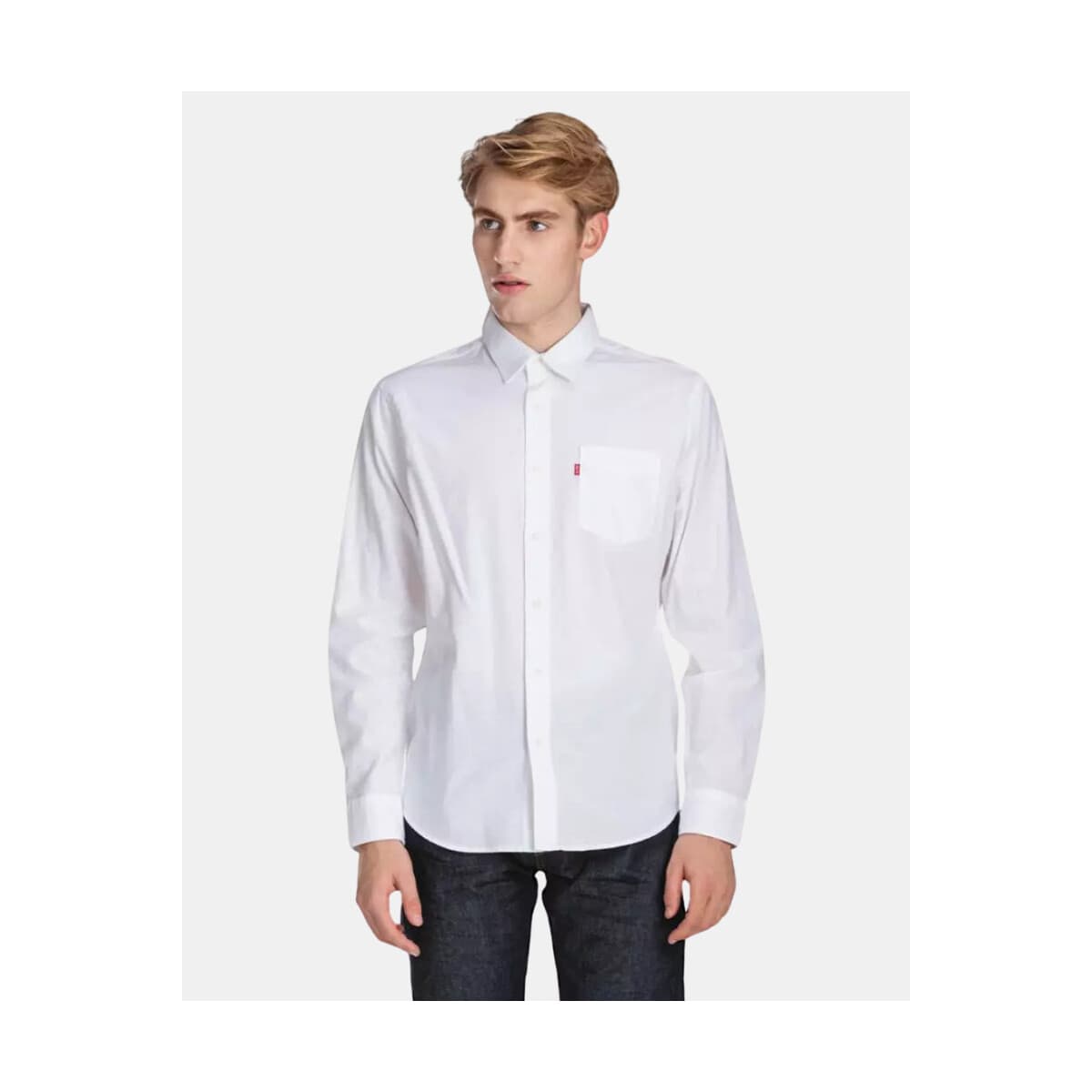 Πουκάμισο με μακριά μανίκια Levis 85746 0000 SUNSET 1 POCKET STANDARD NEUTRALS