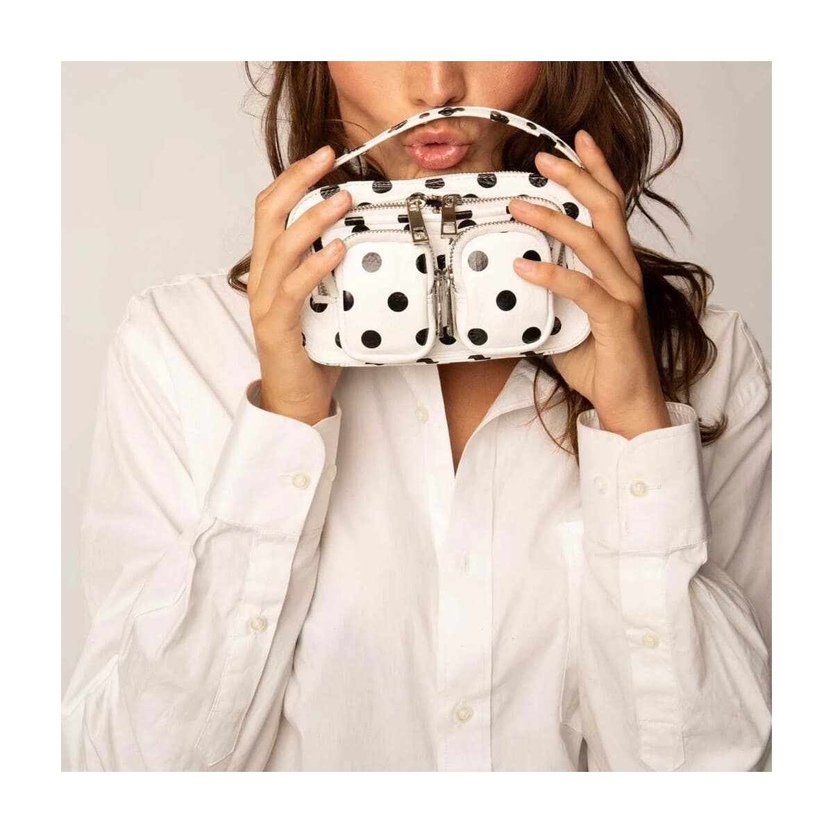 Women's Handbags Nunoo White