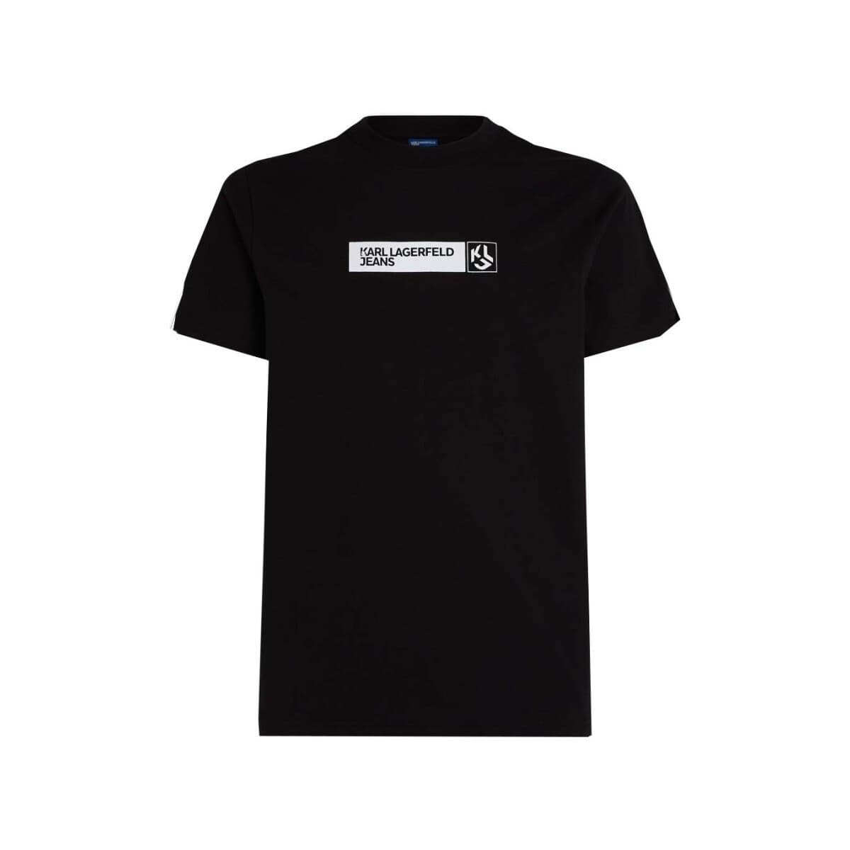 Men's T-Shirts Karl Lagerfeld Black