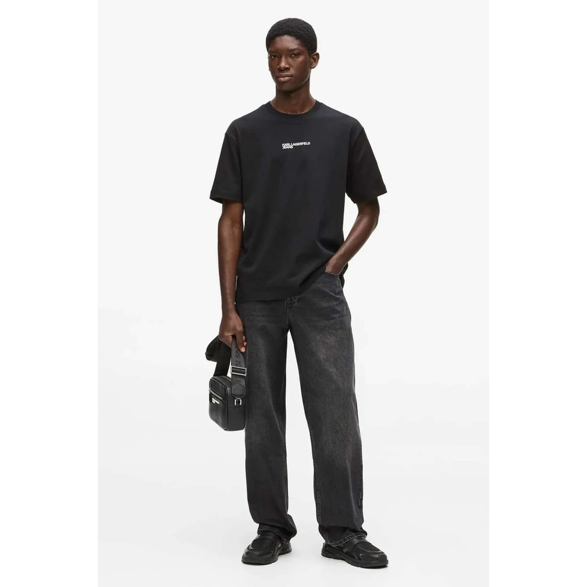 Men's T-Shirts Karl Lagerfeld Black