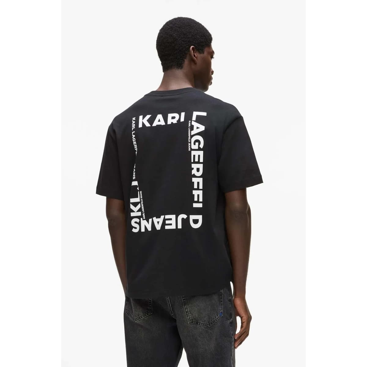 Men's T-Shirts Karl Lagerfeld Black