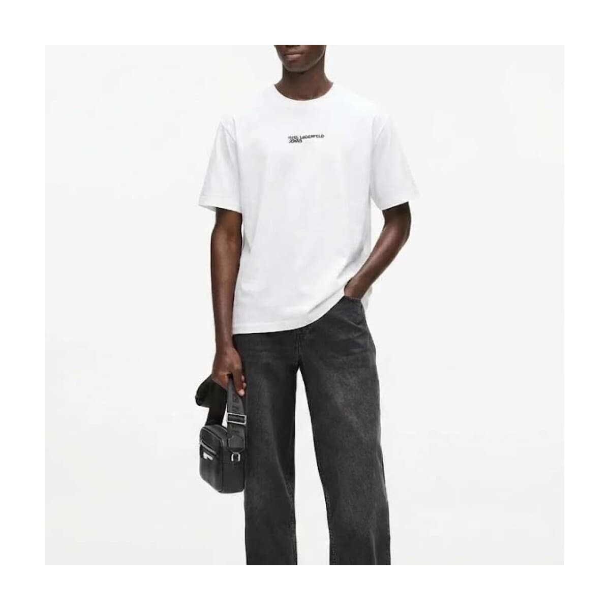 Men's T-Shirts Karl Lagerfeld White