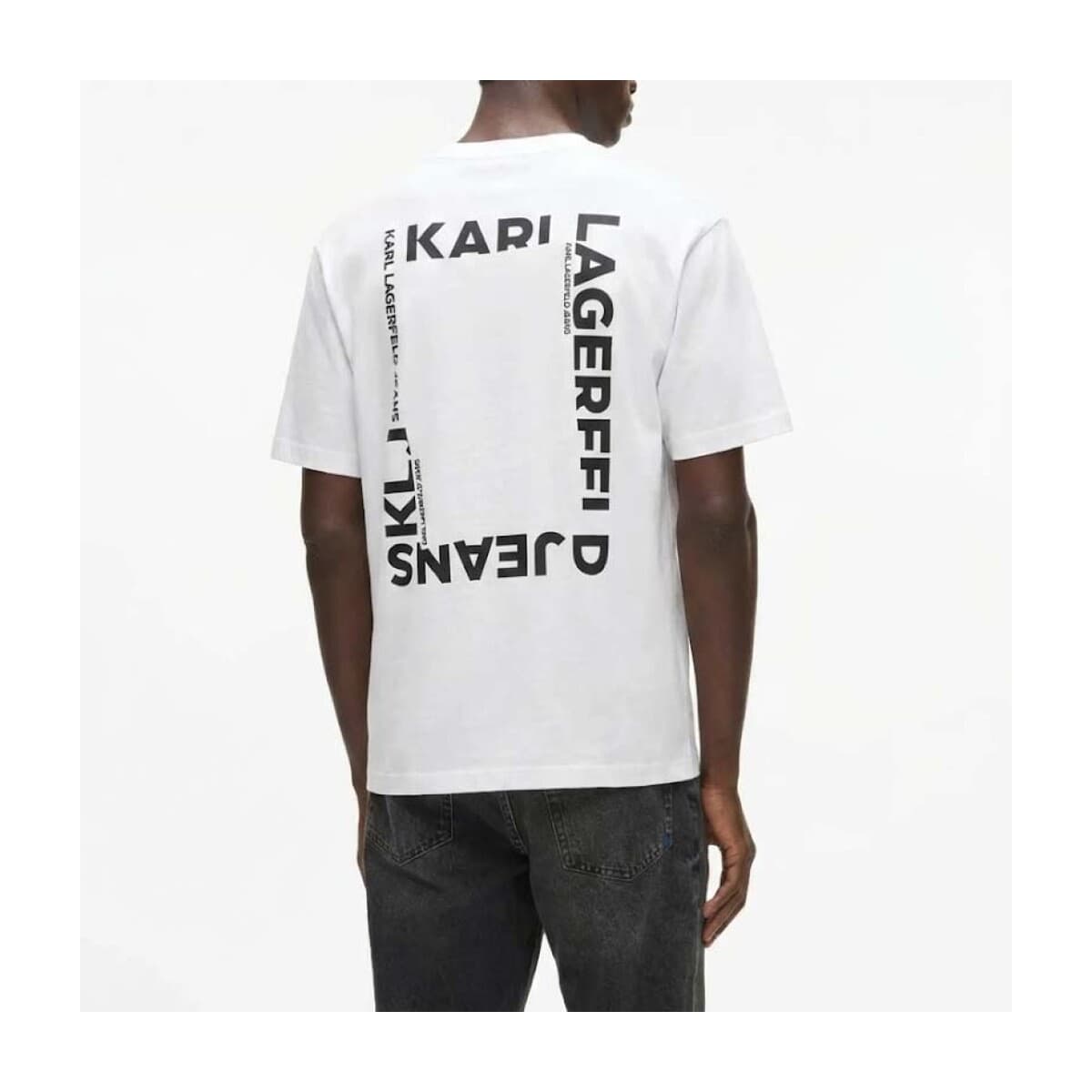 Men's T-Shirts Karl Lagerfeld White