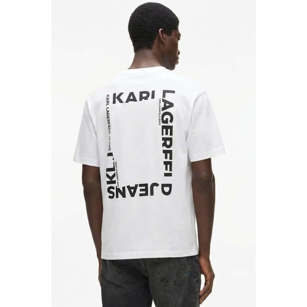 Men's T-Shirts Karl Lagerfeld White