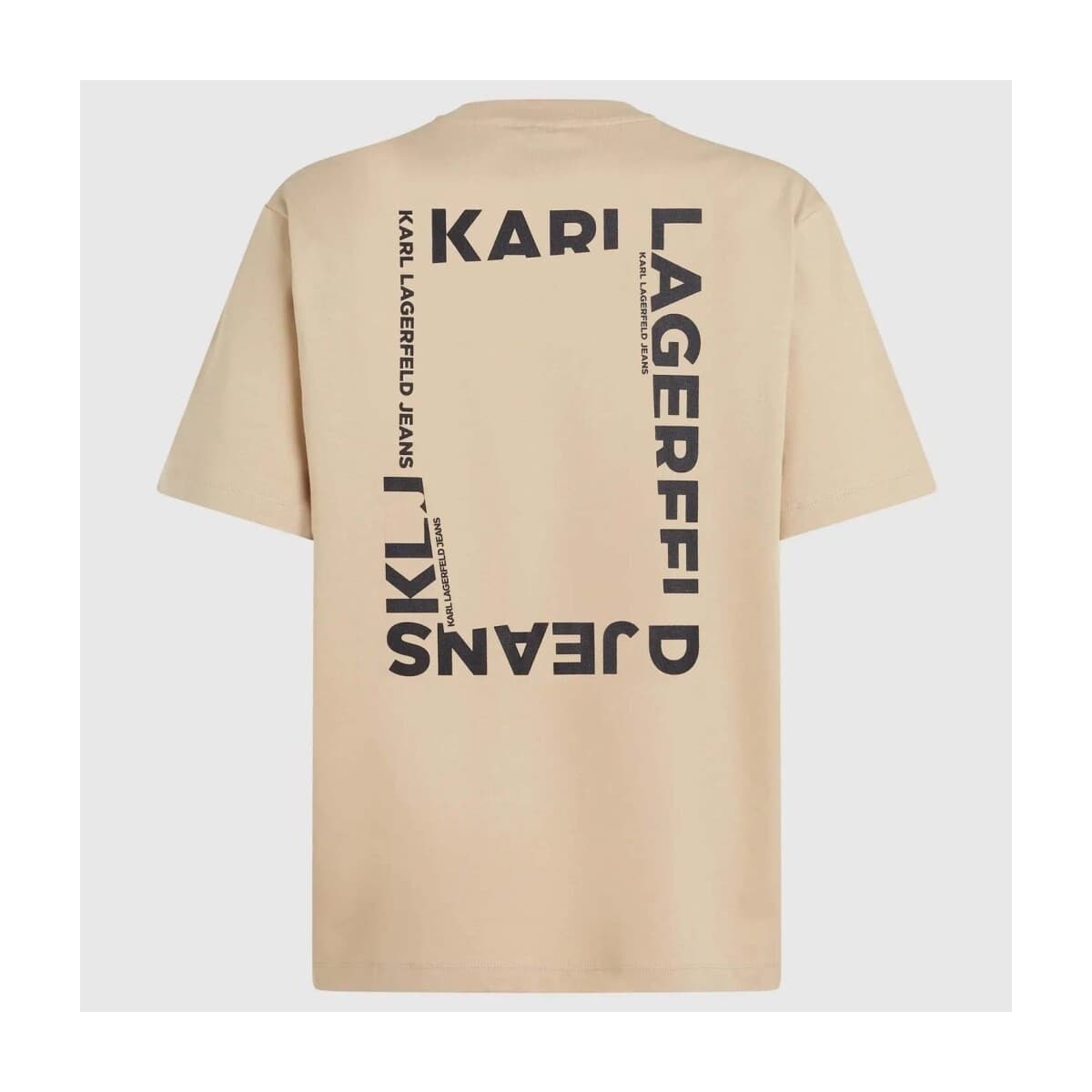 Men's T-Shirts Karl Lagerfeld Beige