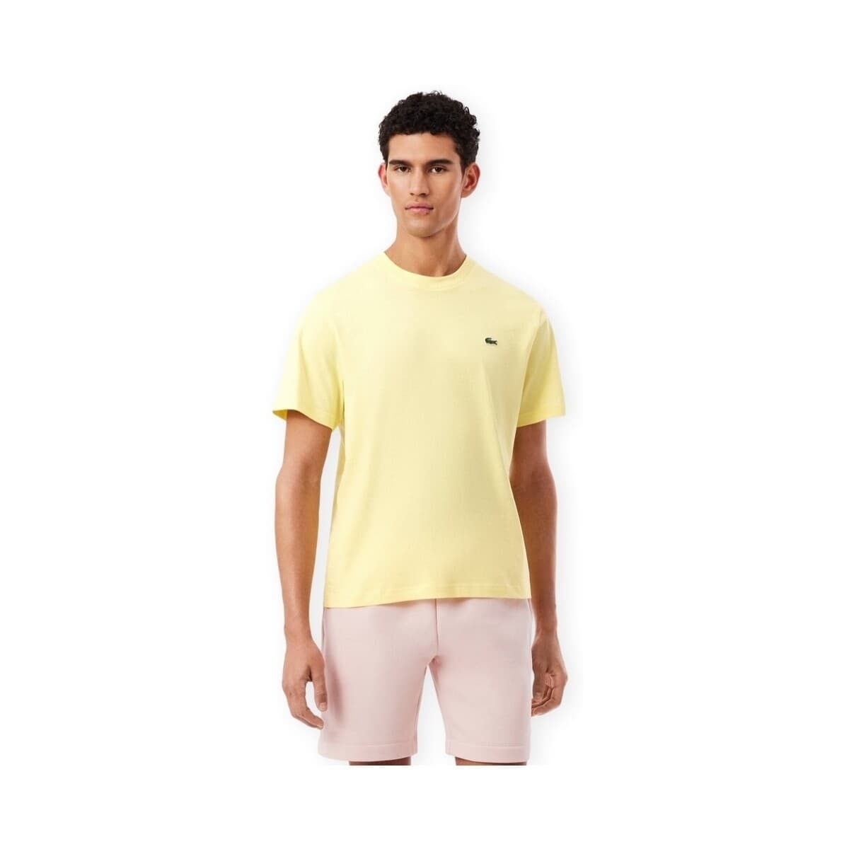 Men's T-Shirts Lacoste Yellow