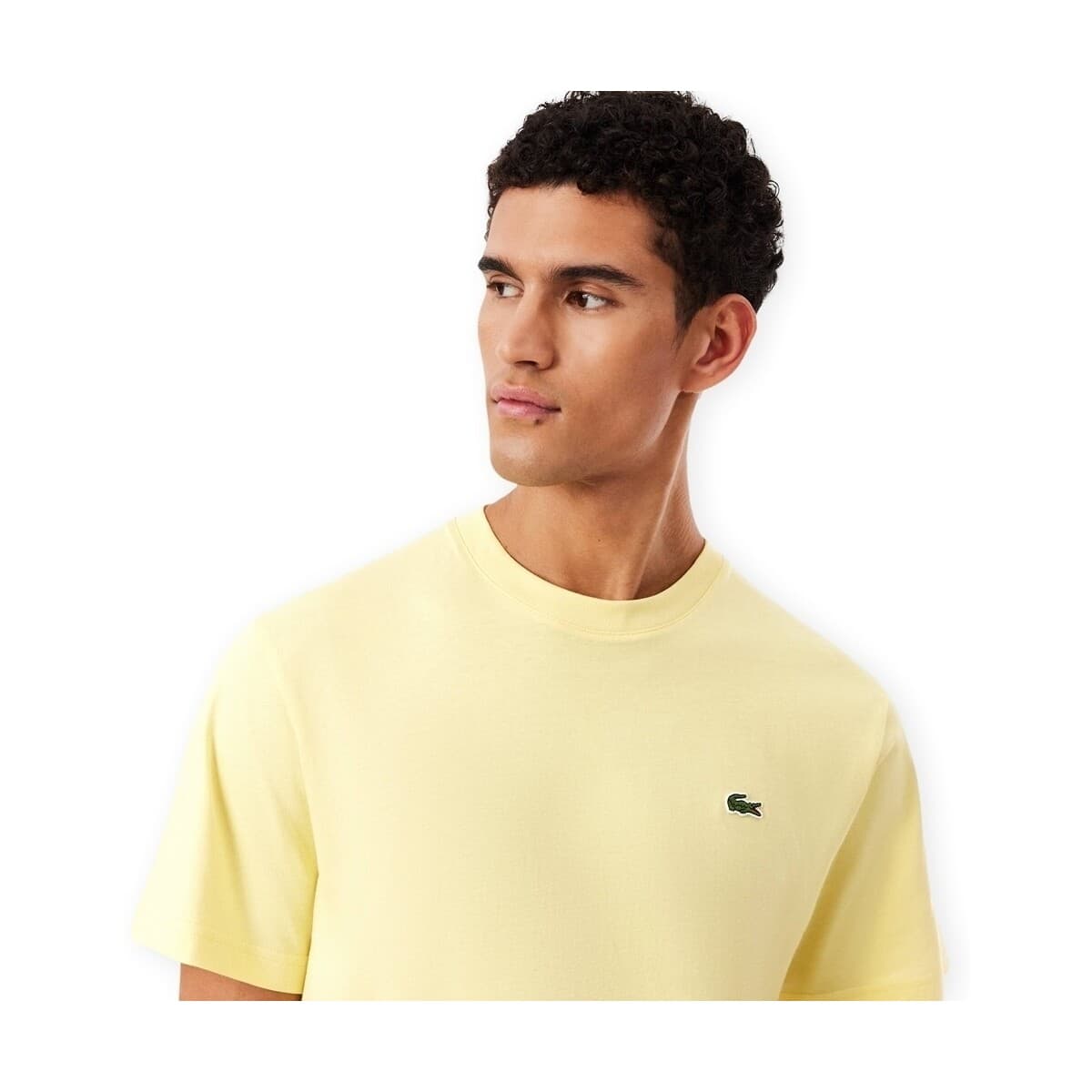 Men's T-Shirts Lacoste Yellow