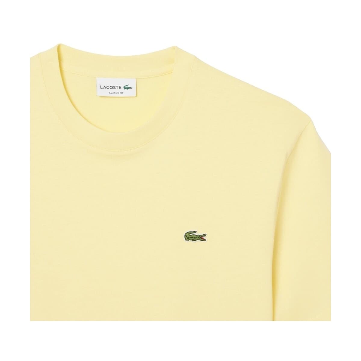 Men's T-Shirts Lacoste Yellow