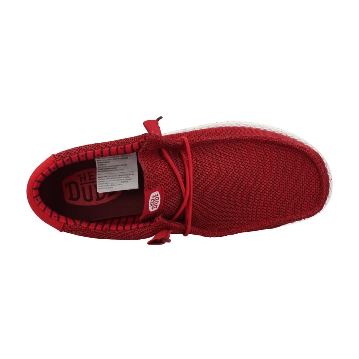 Men's Sneakers HEYDUDE Red