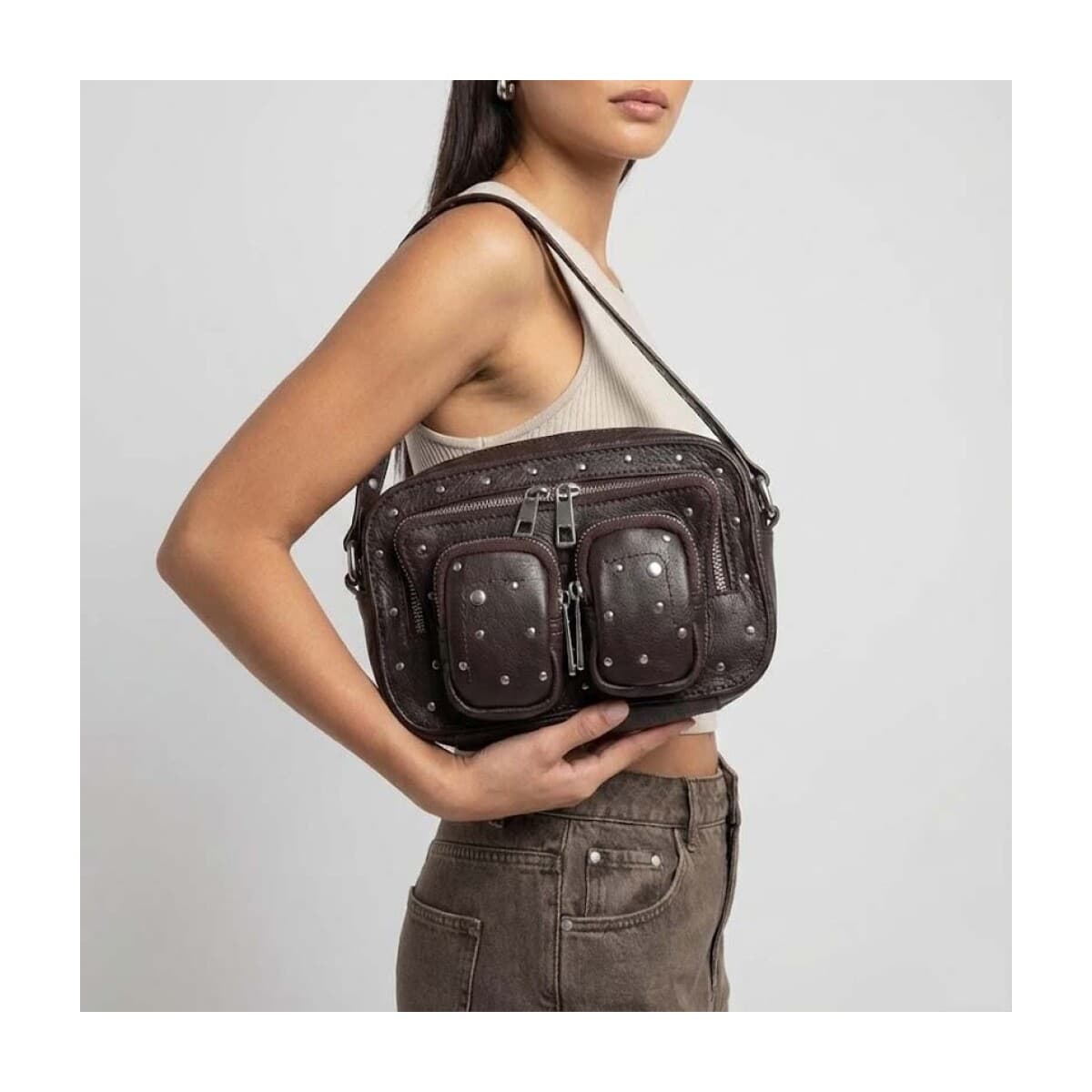 Women's Shoulder Bags Nunoo Brown