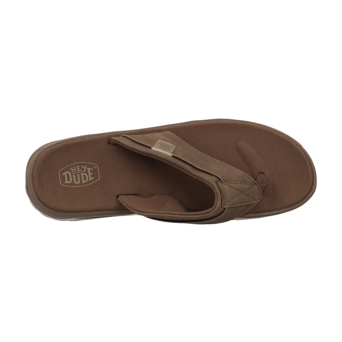 Men's Flip Flops HEYDUDE Brown