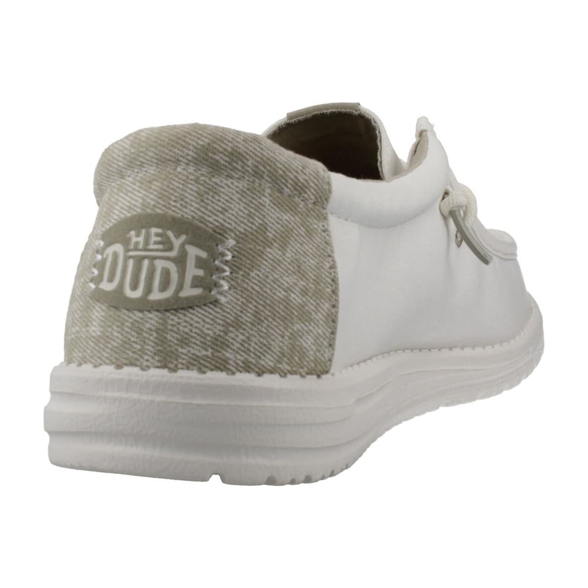 Men's Derby Shoes HEYDUDE White