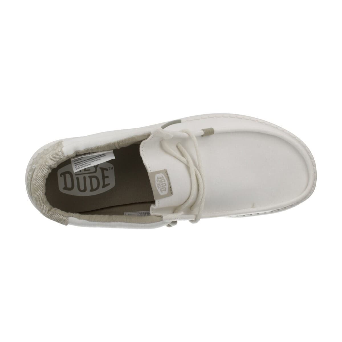 Men's Derby Shoes HEYDUDE White