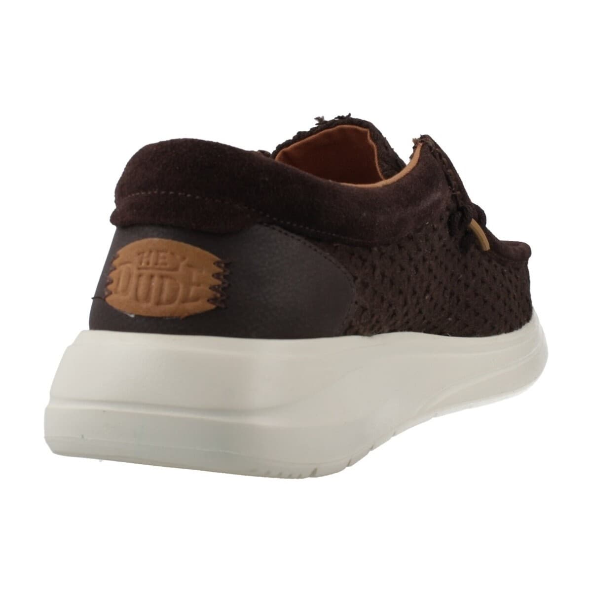 Men's Derby Shoes HEYDUDE Brown