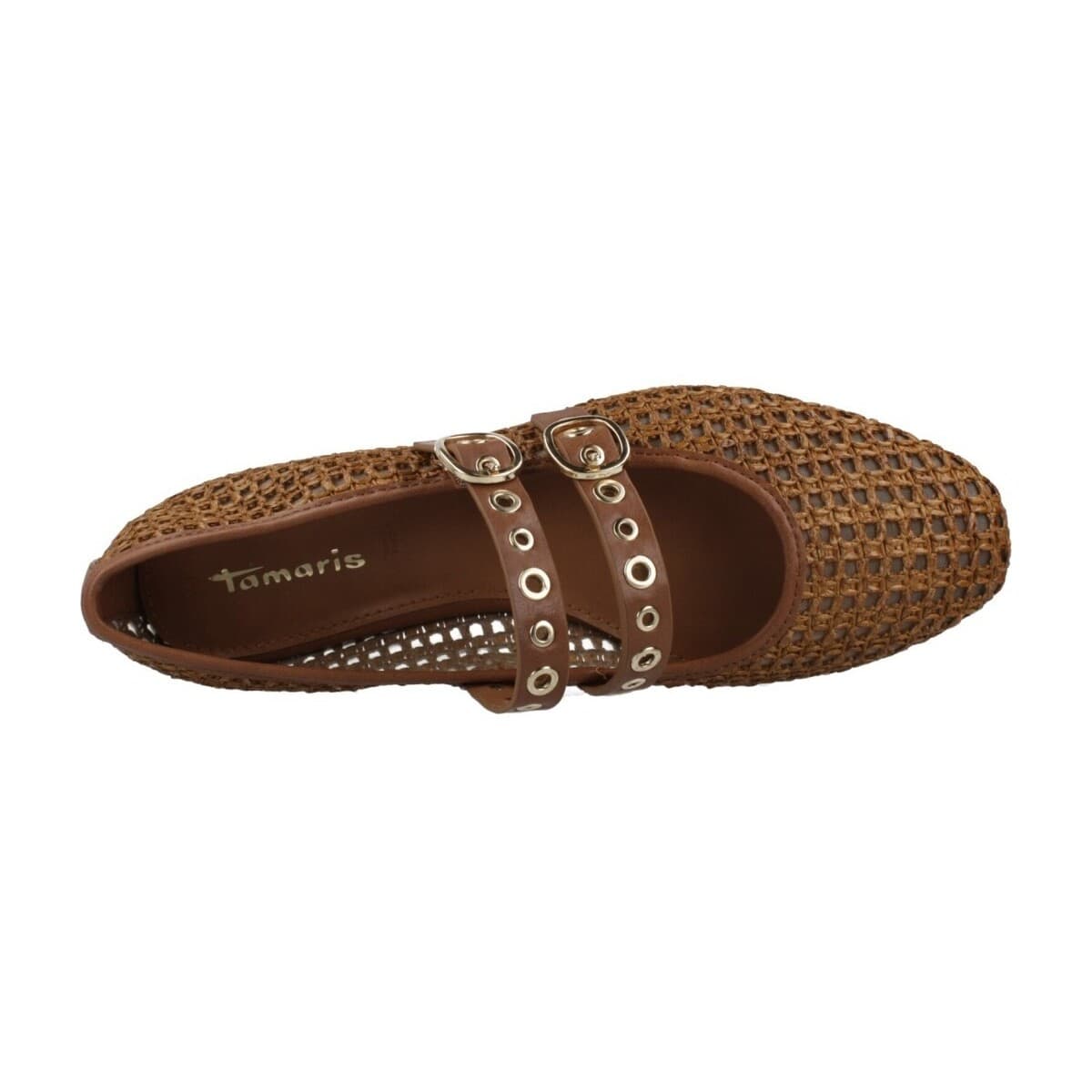 Women's Ballet Flats Tamaris Brown