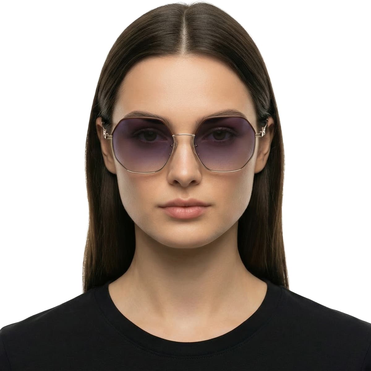 Women's Sunglasses Longchamp Gold