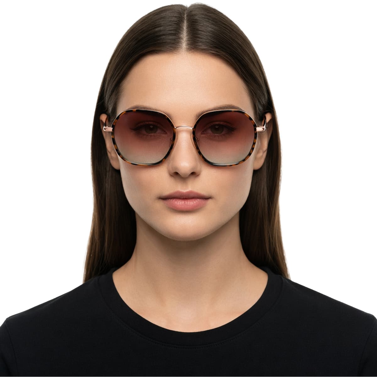 Women's Sunglasses Longchamp Gold