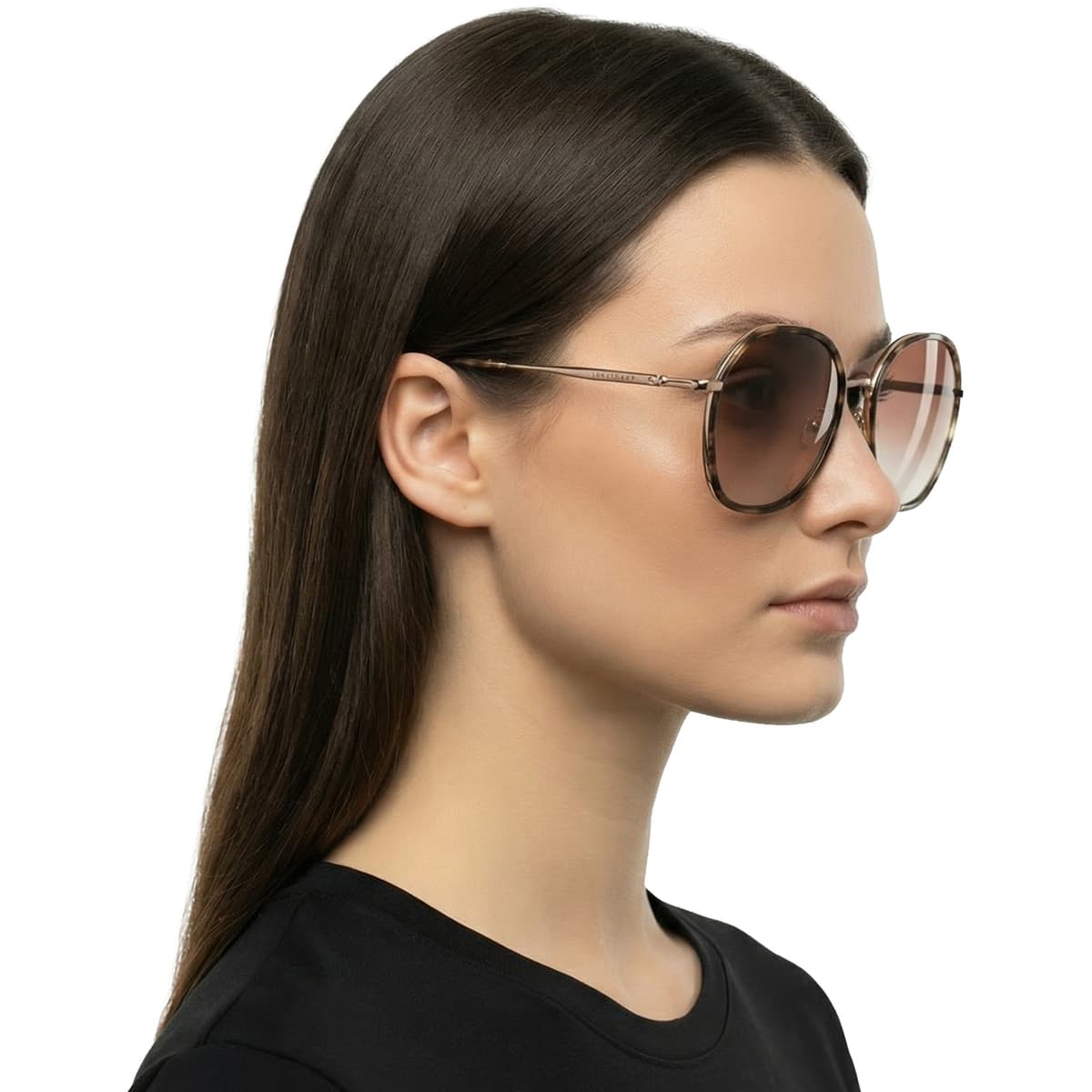 Women's Sunglasses Longchamp Gold