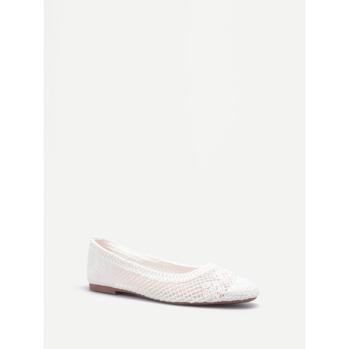 Women's Ballet Flats La Modeuse White