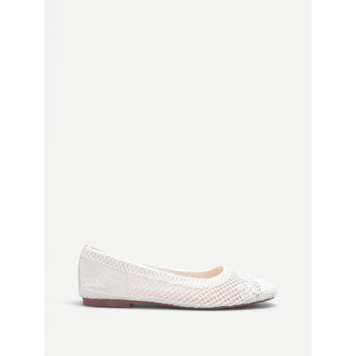 Women's Ballet Flats La Modeuse White