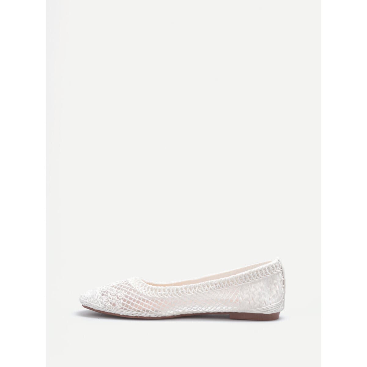 Women's Ballet Flats La Modeuse White