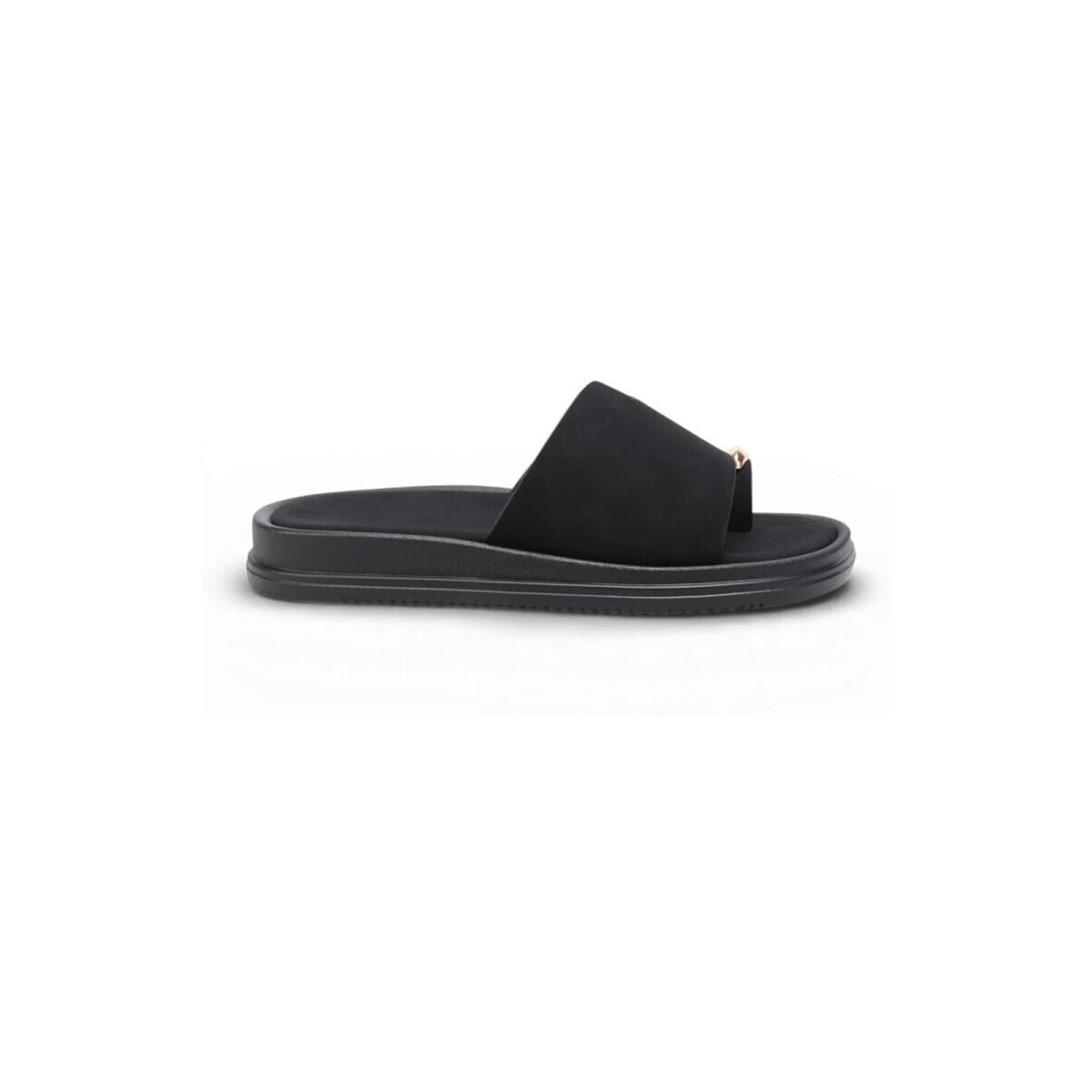 Women's Flip Flops La Modeuse Black