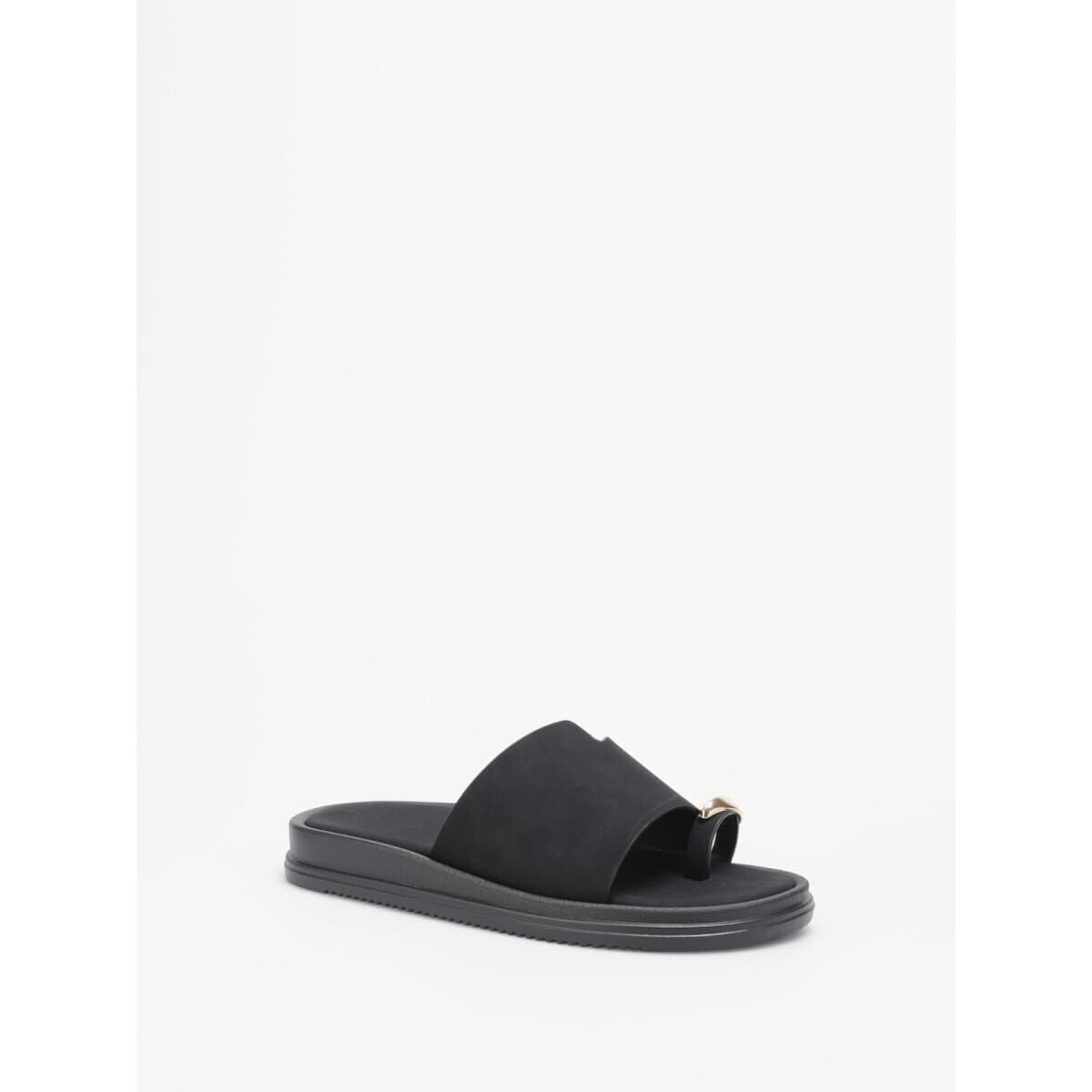 Women's Flip Flops La Modeuse Black