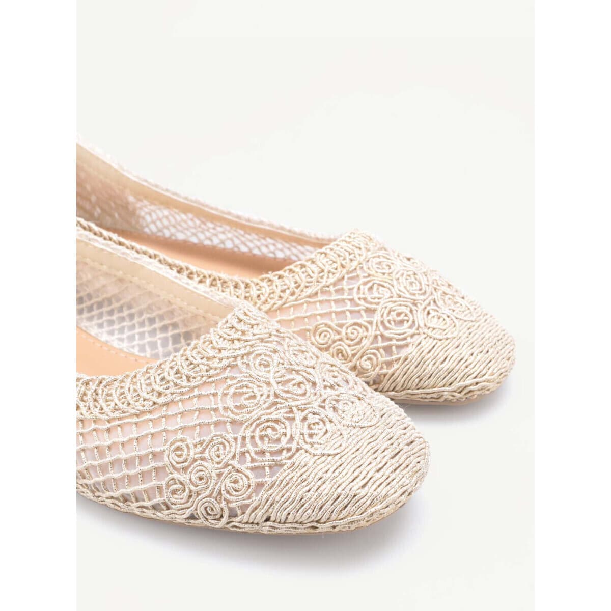 Women's Ballet Flats La Modeuse Gold