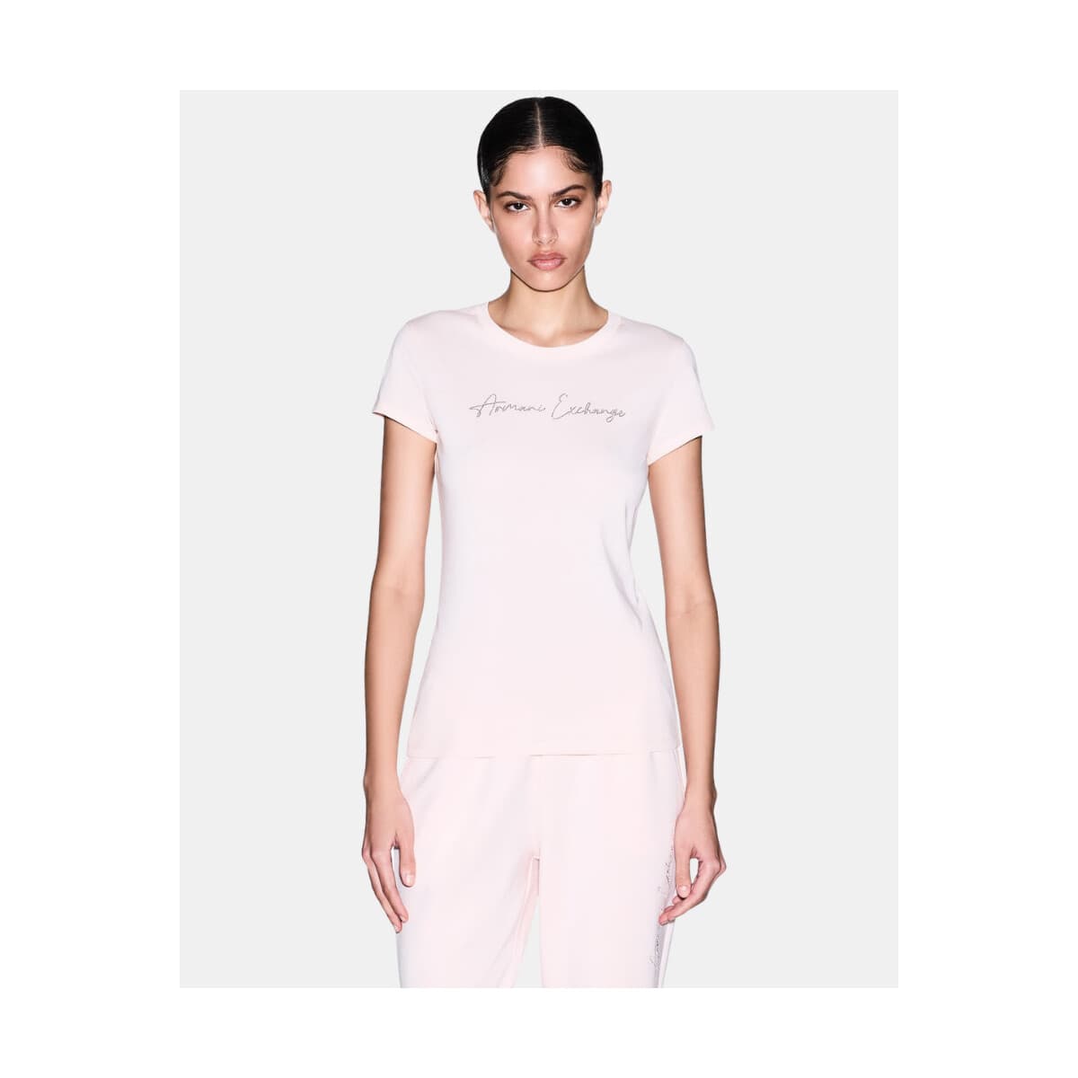 Women's T-Shirts EAX Pink