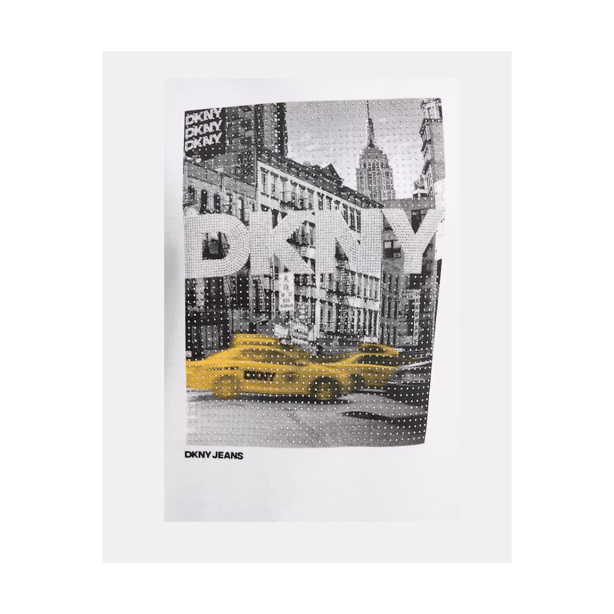 Women's Sports T-Shirts Dkny White