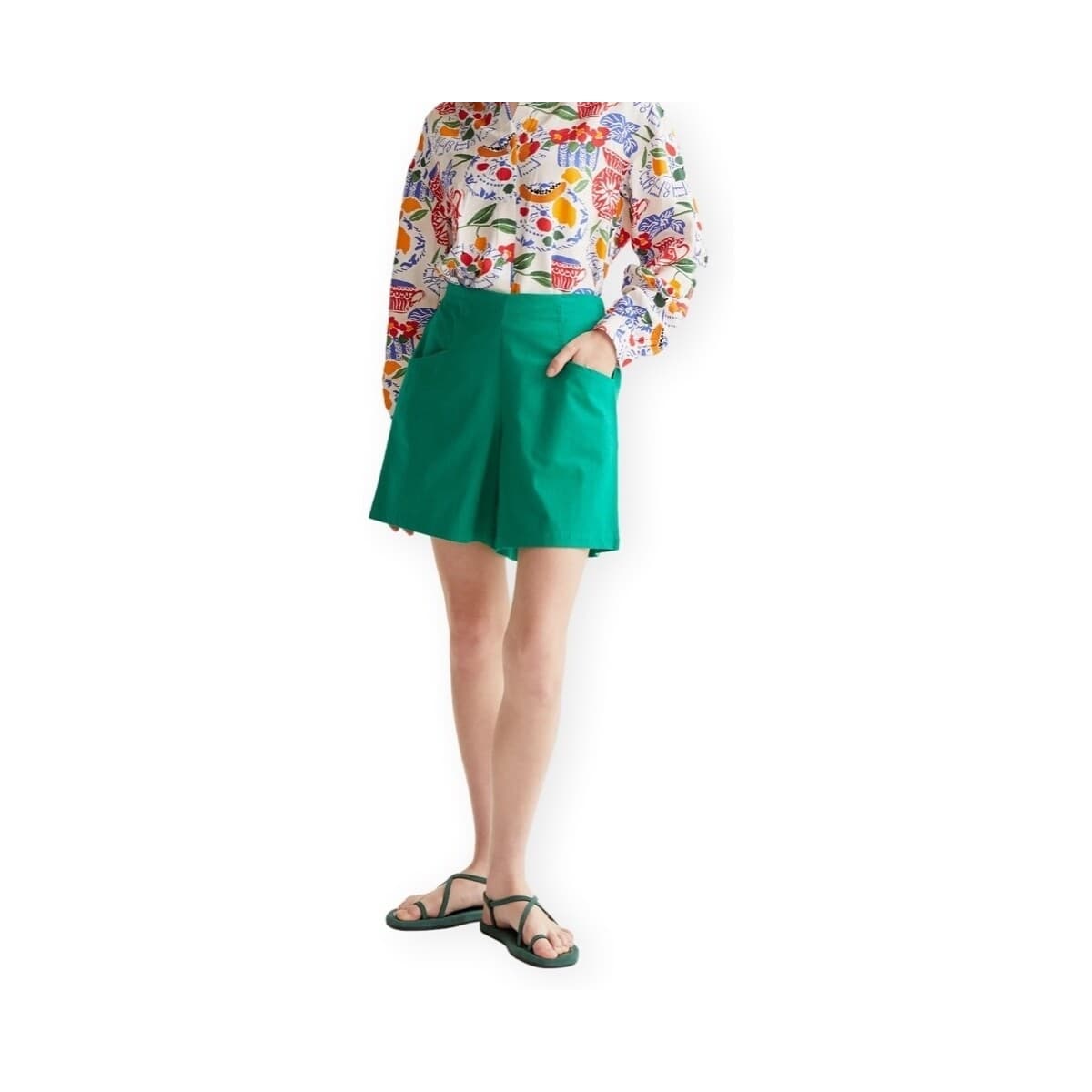 Women's Shorts Compania Fantastica Green