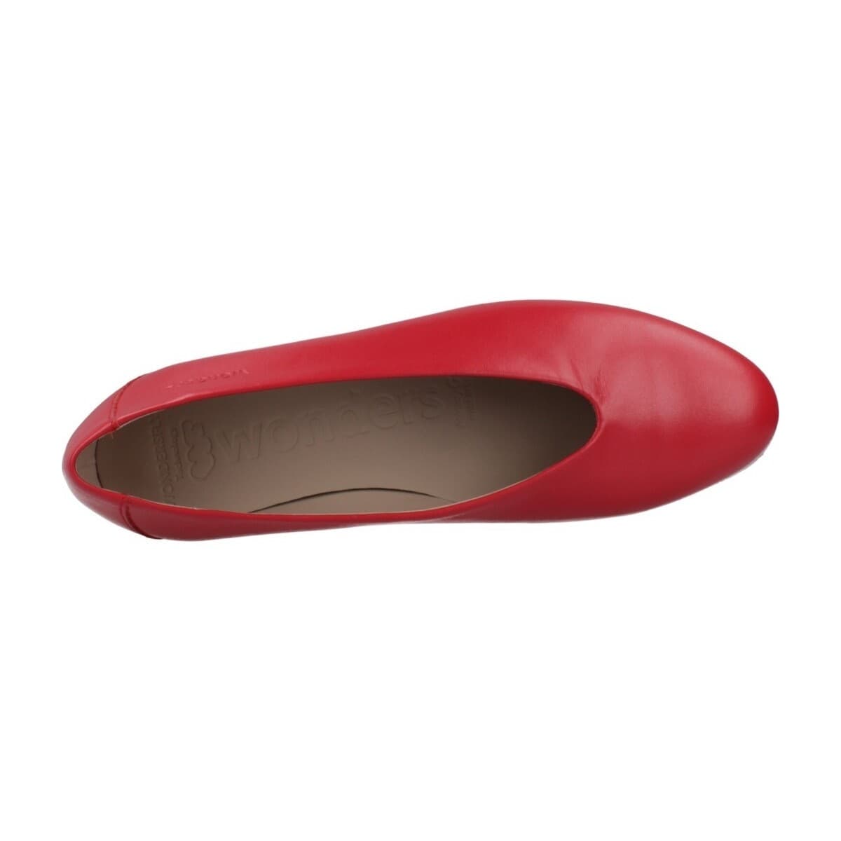 Women's Ballet Flats Wonders Red