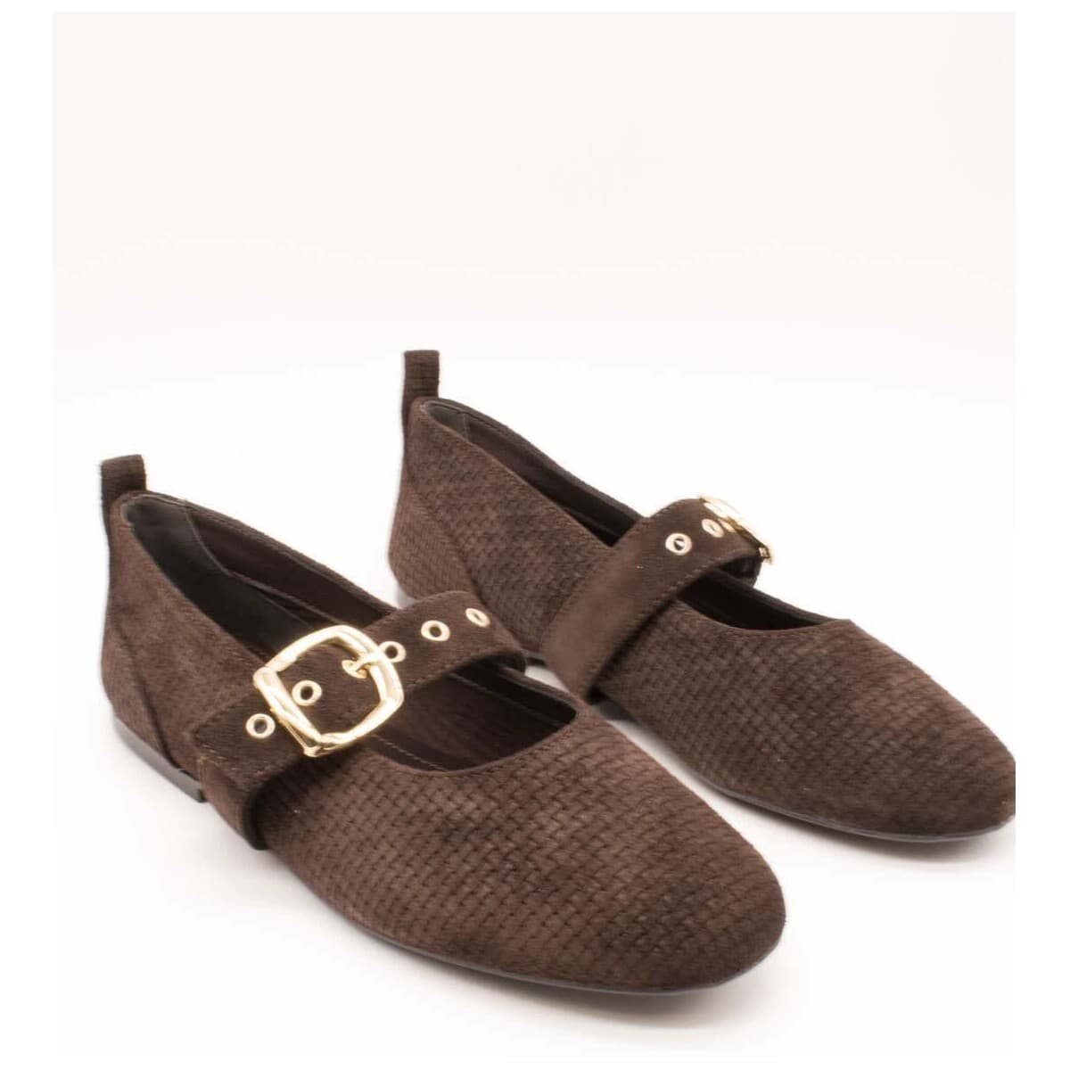 Women's Ballet Flats Tamaris Brown