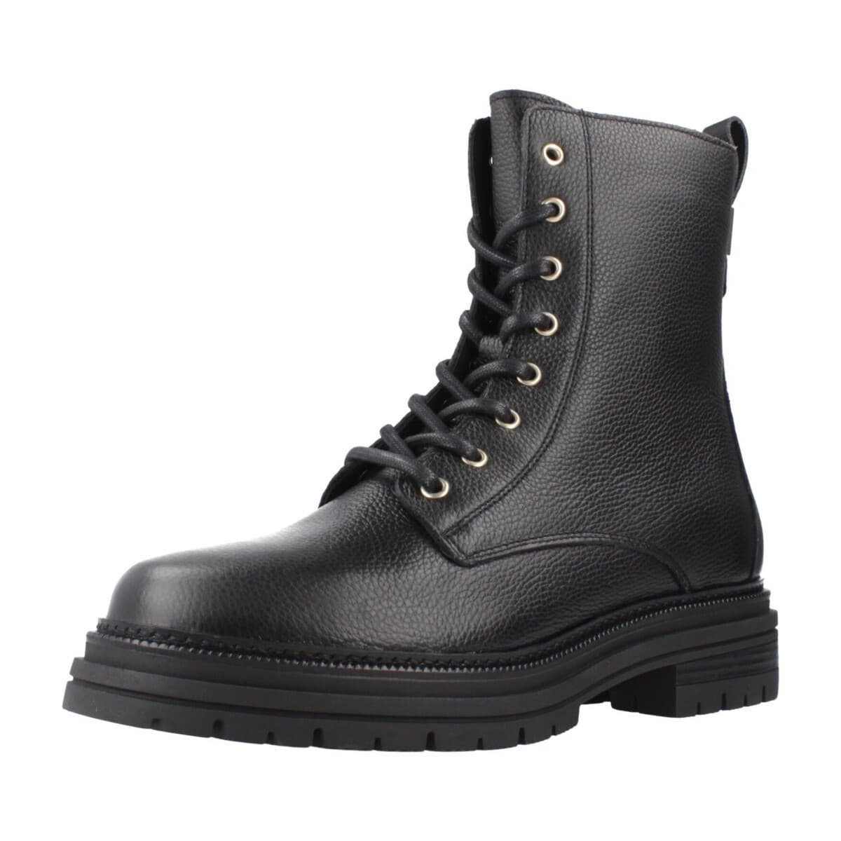 Μπότες Tommy Hilfiger Botines Mujer Modèle Th Plaque Pebble Lace Boot Warm