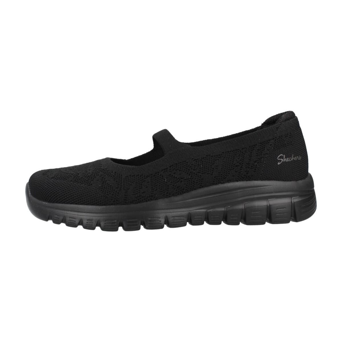 Women's Ballet Flats Skechers Black
