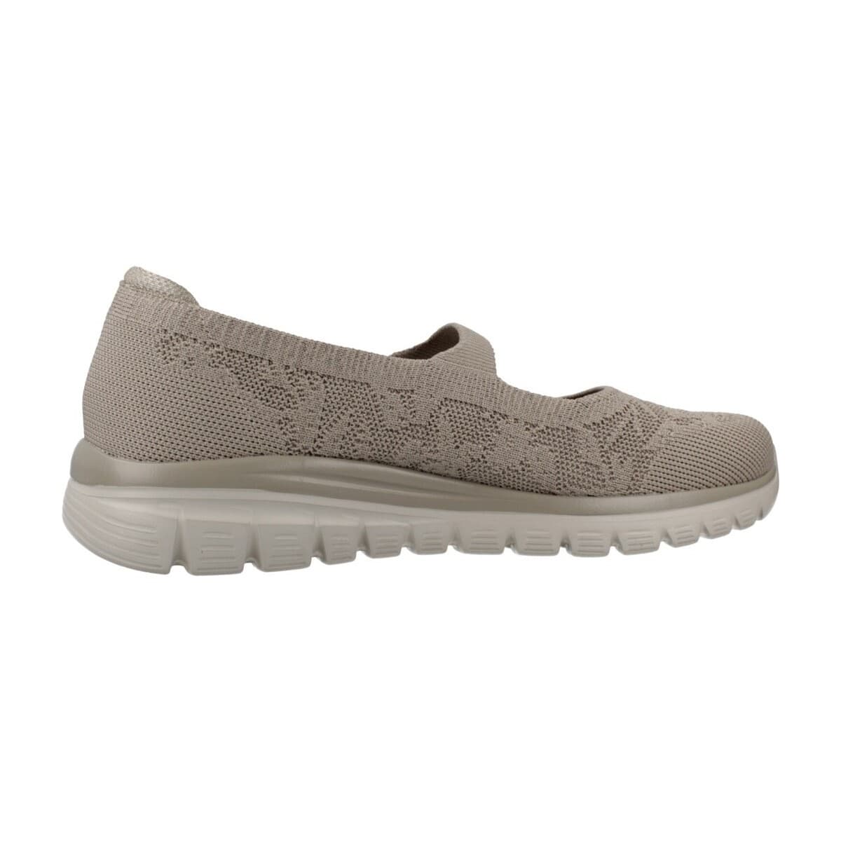 Women's Ballet Flats Skechers Beige