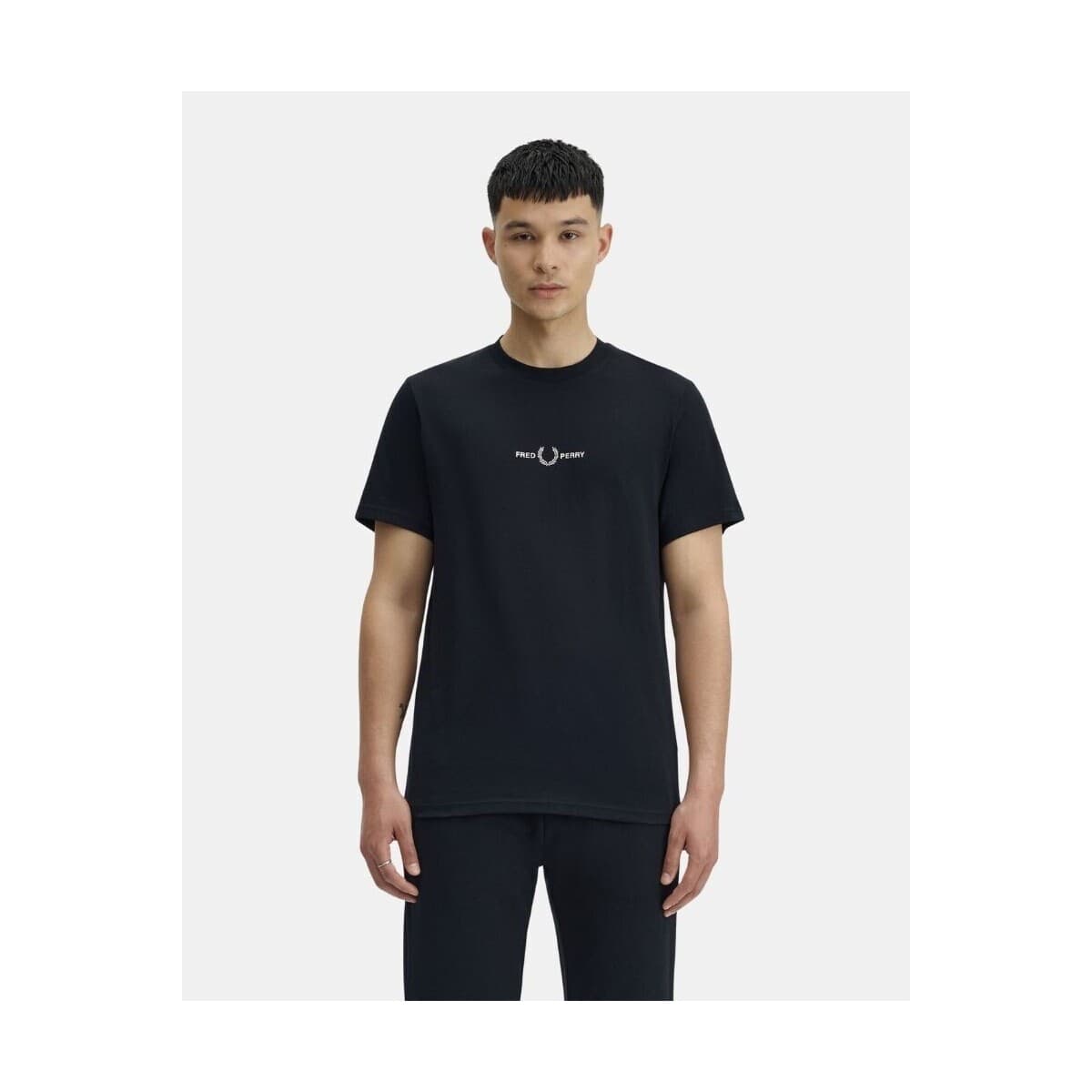Men's T-Shirts Fred Perry Black