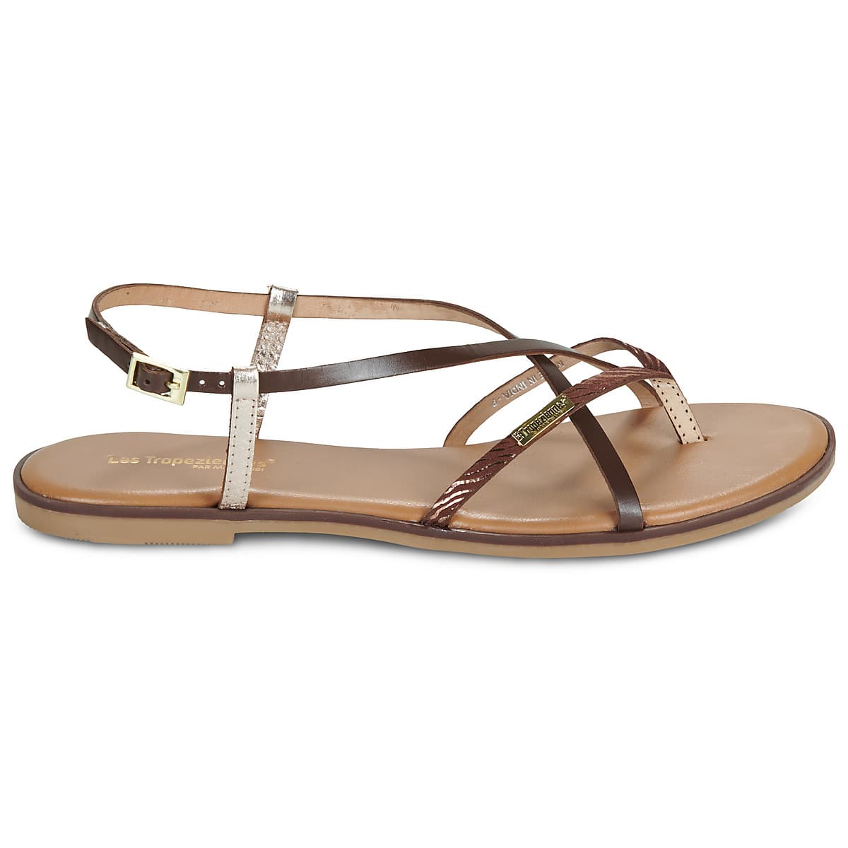Women's Sandals Les Tropeziennes par M.Belarbi Brown