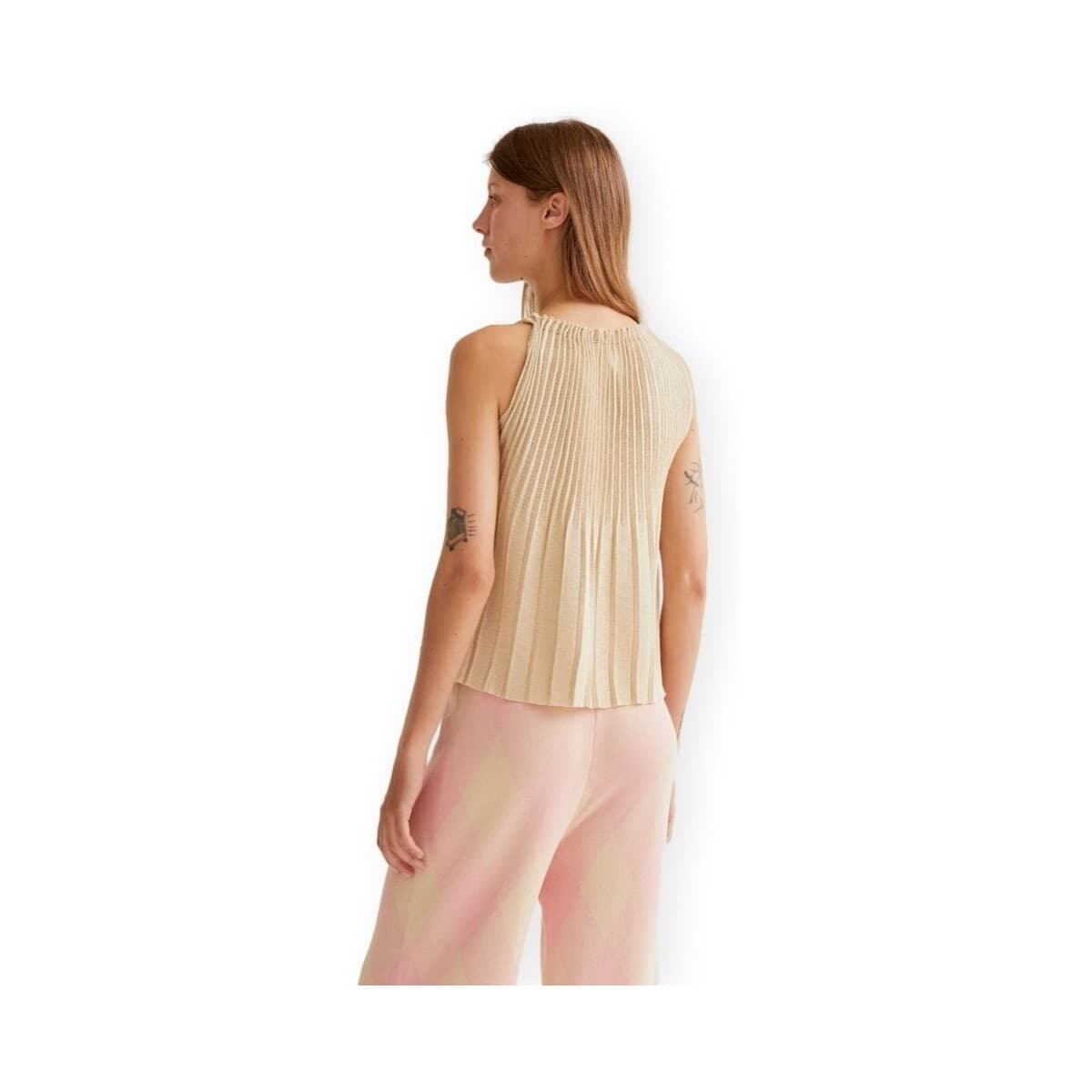Women's T-Shirts Compania Fantastica Beige