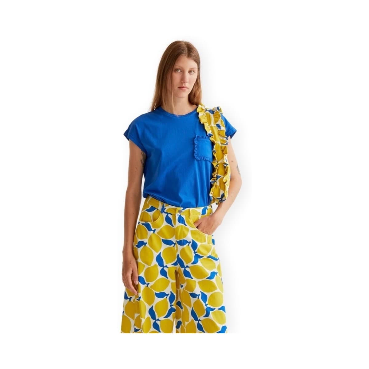 Women's T-Shirts Compania Fantastica Blue