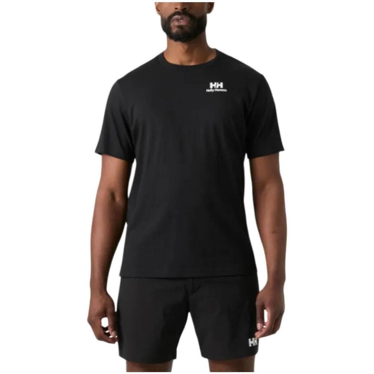 Men's T-Shirts Helly Hansen Black