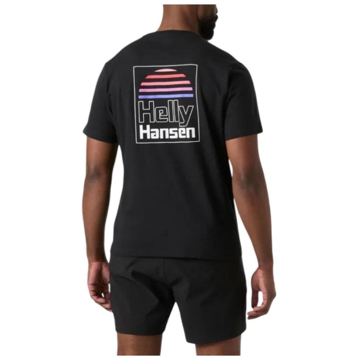 Men's T-Shirts Helly Hansen Black