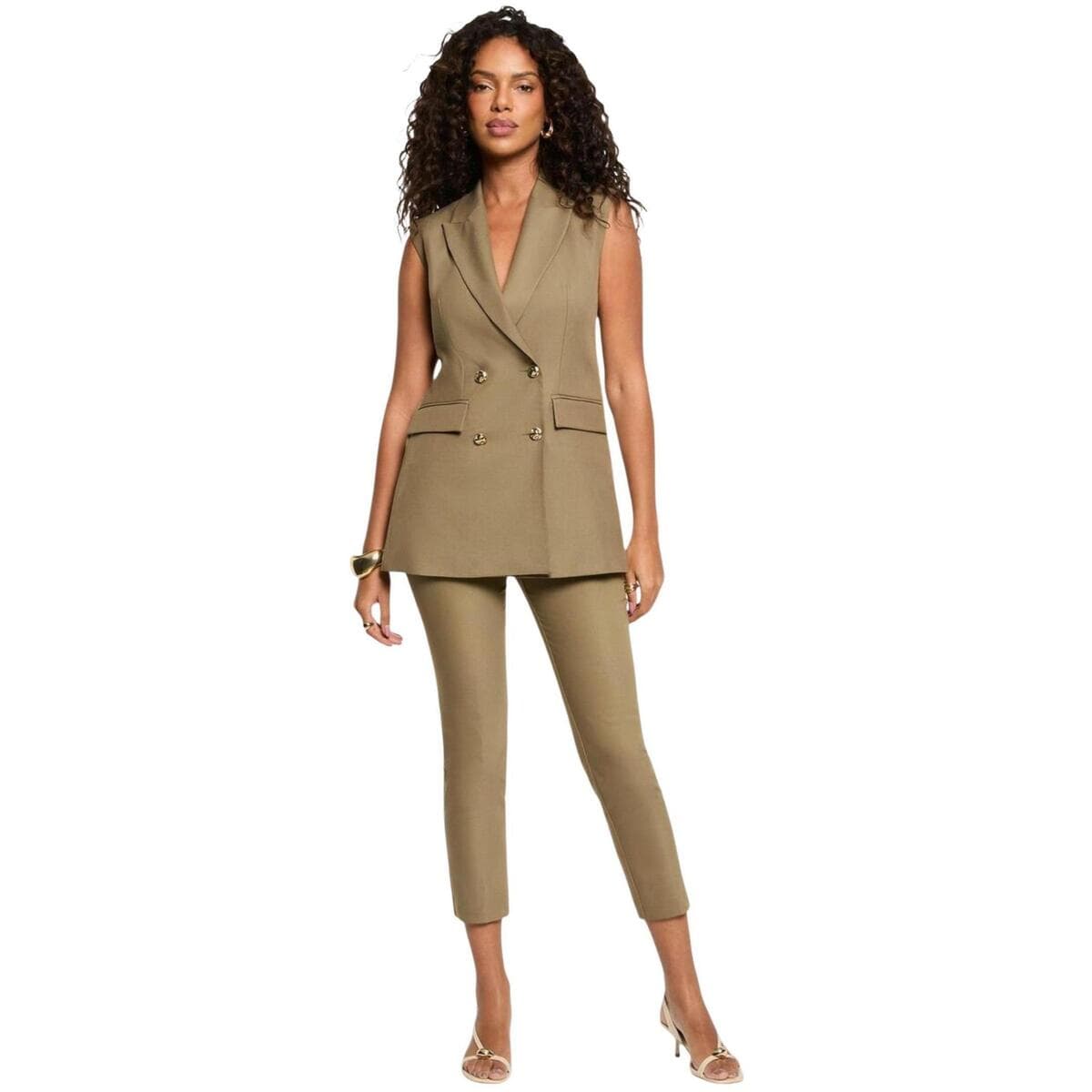 Women's Vests Morgan Green