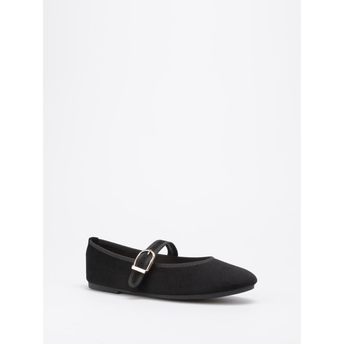 Women's Ballet Flats La Modeuse Black