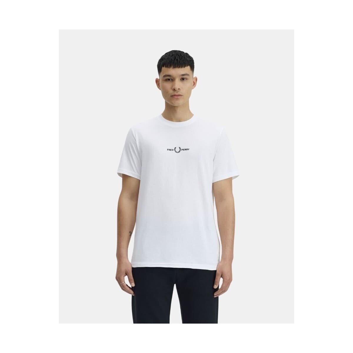 Men's T-Shirts Fred Perry White