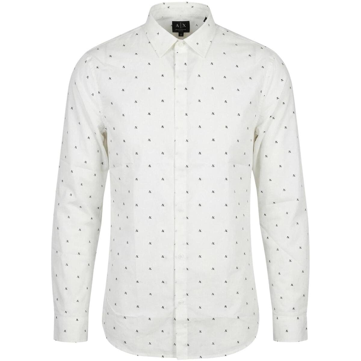 Men's Shirts EAX White