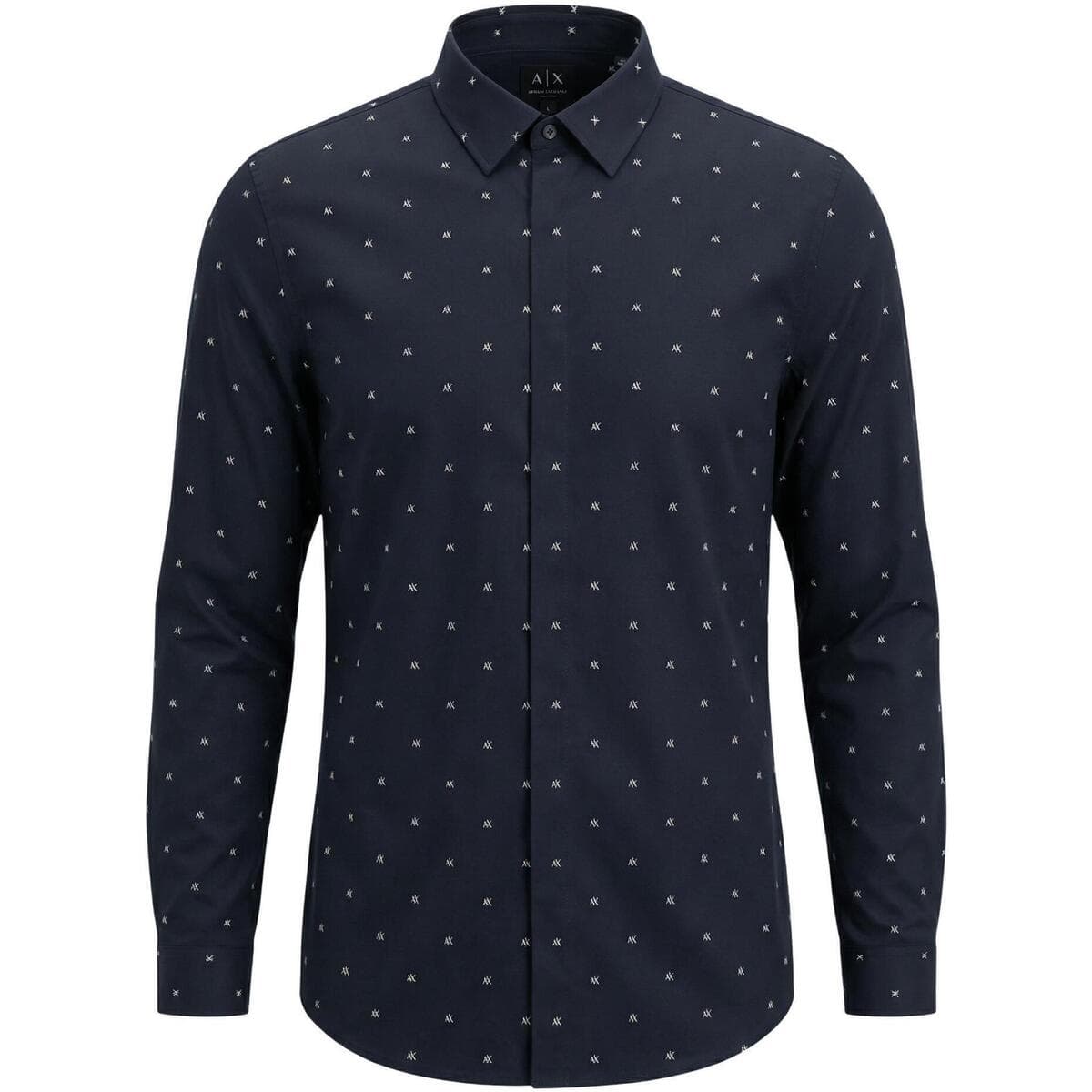 Men's Shirts EAX Blue