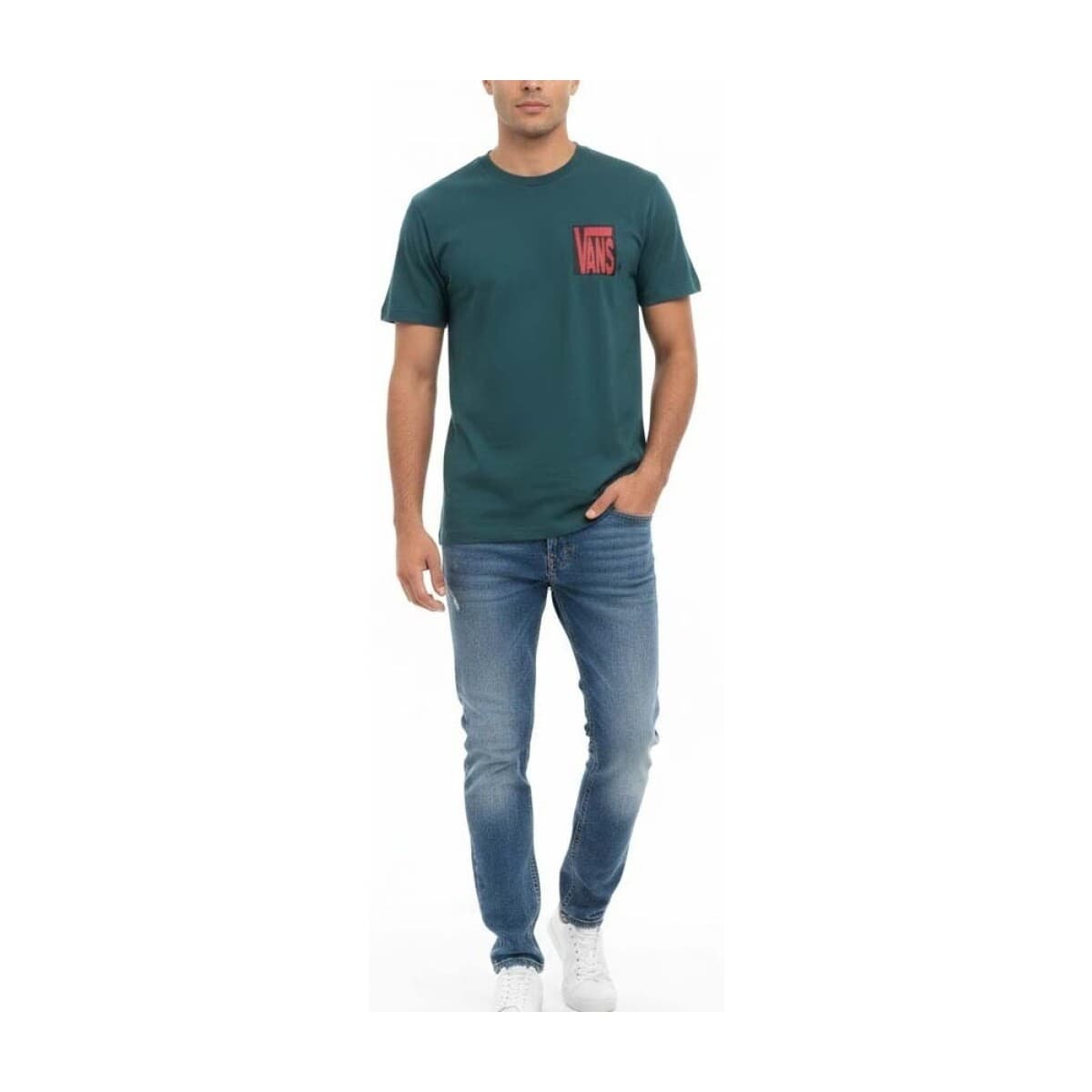 Men's T-Shirts Vans Green